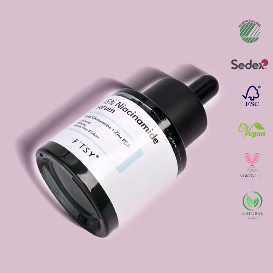 Private Label Hydrating Brightening Whitening Anti-Acne Orange Salicylic Face Serum Essence