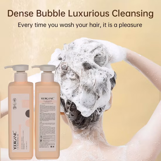 Venda imperdível Controle de oleosidade refrescante Shampoo de limpeza profunda sem silicone Cuidados com os cabelos naturais