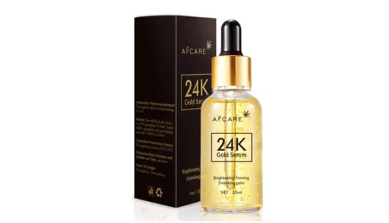 Vegan Beauty Private Label 24K Gold Serum para Face Whitening Repairing Smoothing Nature Serum Facial para todas as peles